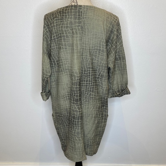 Wi & co Made in Spain short sleeve sweater dress Medium M - Picture 13 of 13